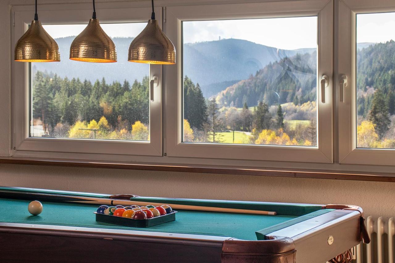 Blackncozy - Grosszuegiges Designappartement Mit Boxspringbetten Und Heimkino Feldberg  Buitenkant foto